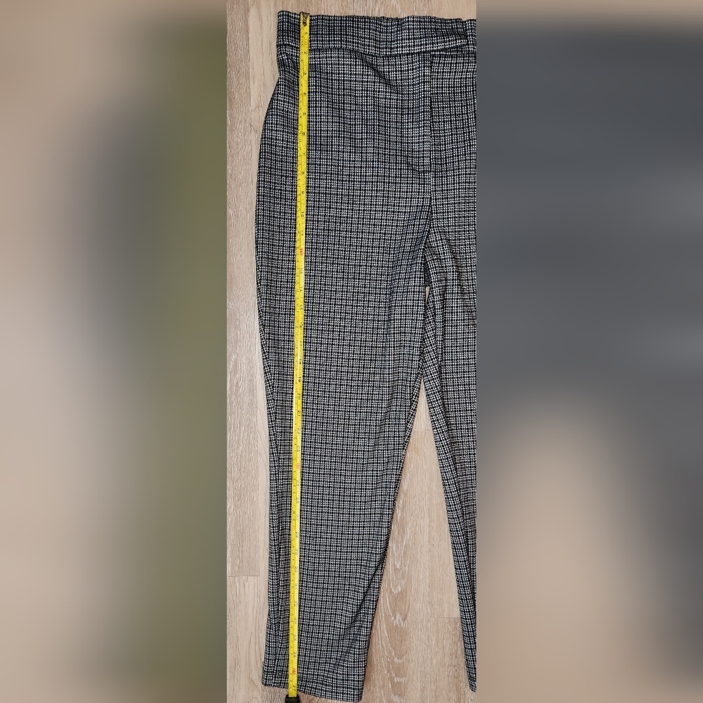 Wild Fable houndstooth black and white checkered pants size large - Picture 6 of 7